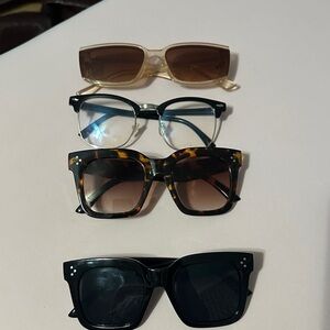 Stylish Sunglasses and Eyeglasses Set
